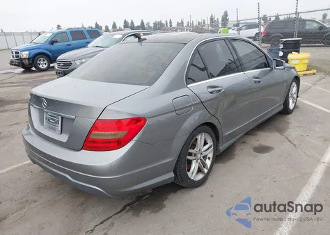 2012 Mercedes-Benz C 250 Sport from USA, damaged, VIN WDDGF4HB7CR213933